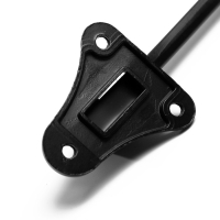 Фиксатор дверной LOCKLAND, "козья ножка", цвет черный Фиксатор дверной LOCKLAND, "козья ножка", цвет черный