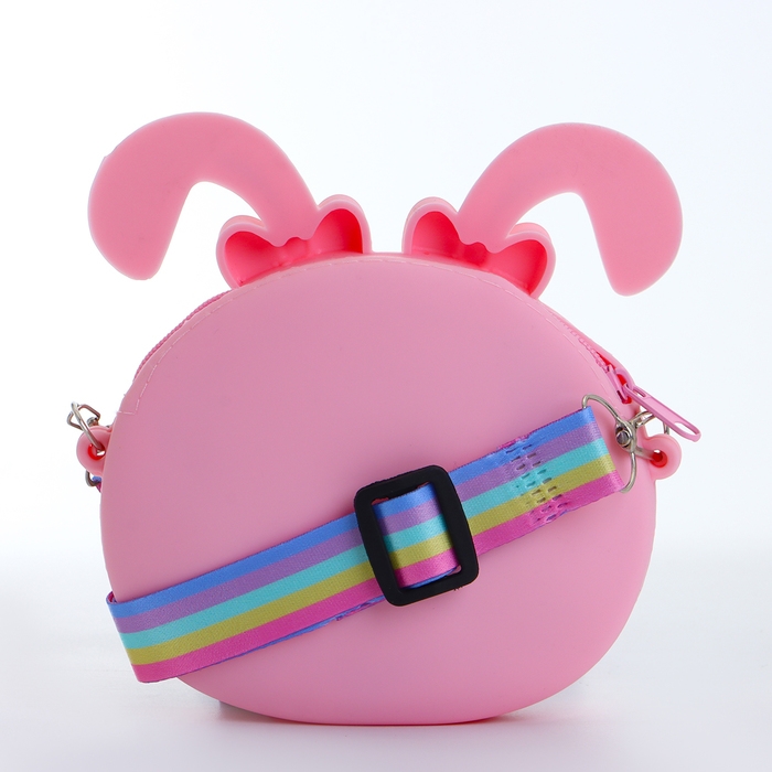 Сумка детская на молнии &laquo;Выбражулька&raquo;, цвет розовый