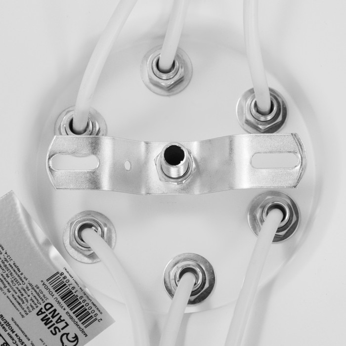 Светильник Светильник "Скин паук" 6хЕ27 40Вт белый 30х30х20-150см