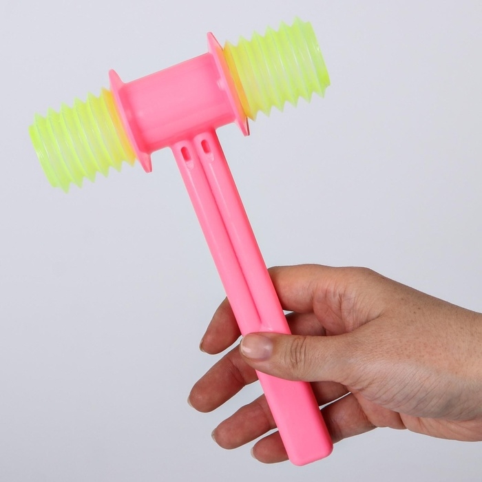 Погремушка «Молоток» озвученный, цвет МИКС, Аэлита Погремушка «Молоток» озвученный, цвет МИКС, Аэлита