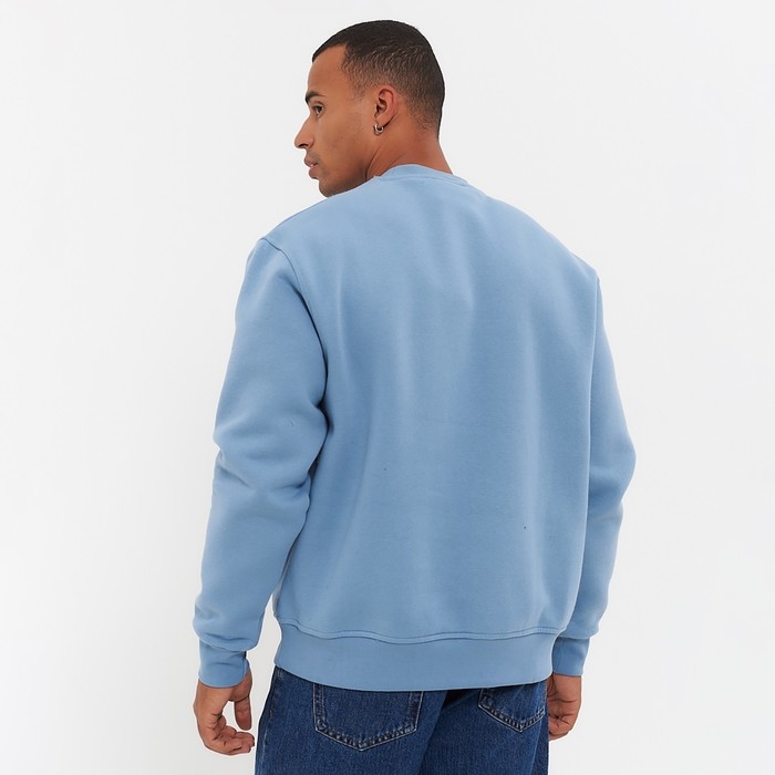 Свитшот мужской НАЧЁС, цвет голубой, размер 48 (L) Свитшот мужской НАЧЁС, цвет голубой, размер 48 (L)