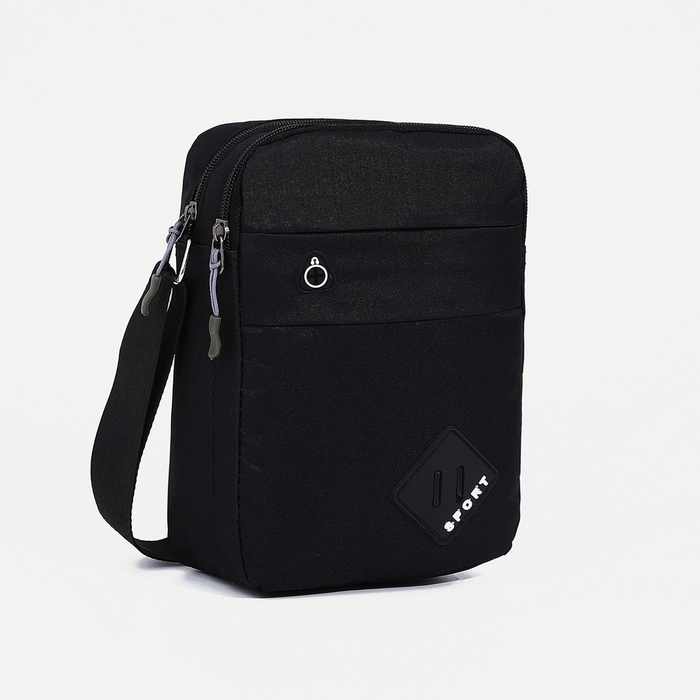 Сумка мужская, цвет чёрный