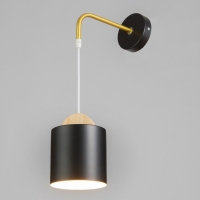 Бра "Кристер" Е27 40Вт черный 13х18х43 см Бра "Кристер" Е27 40Вт черный 13х18х43 см