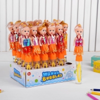Мыльные пузыри «Кукла», светлая, 2,5 × 2,5 × 19,5 см Мыльные пузыри «Кукла», светлая, 2,5 × 2,5 × 19,5 см