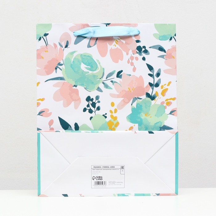 Пакет ламинированный &laquo;Нежный маятник&raquo; 26 x 32 x 12 см