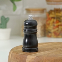Мельница для специй Доляна &laquo;Дуновение леса&raquo;, 10,5&times;4,5 см, керамический механизм, цвет тёмное дерево