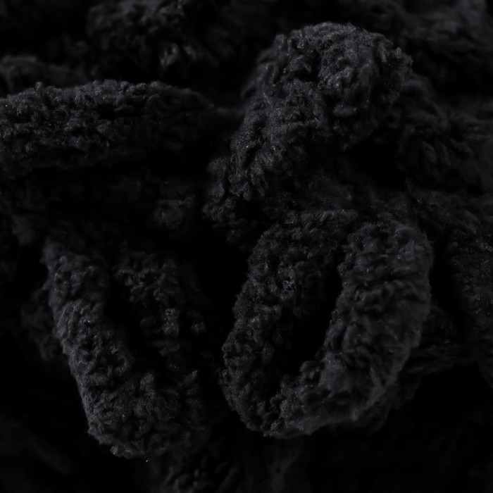 Пряжа "Puffy" 100 % микрополиэстер 9м/100г  (60 чёрный)