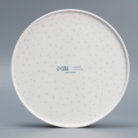 Коробка для макарун тубус с окном &laquo;С Новым годом&raquo;, 20 х 20 х 5 см, Новый год