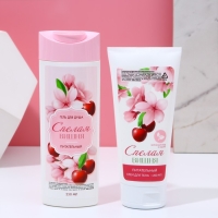 Подарочный набор косметики «Наслаждайся моментом», гель для душа 250 мл и крем для тела 200 мл, ЧИСТОЕ СЧАСТЬЕ Подарочный набор косметики «Наслаждайся моментом», гель для душа 250 мл и крем для тела 200 мл, ЧИСТОЕ СЧАСТЬЕ