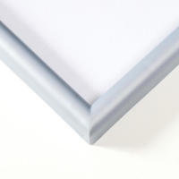 Фоторамка пластик L-4 20х25 см, серебр. мет.