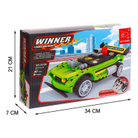 Конструктор на радиоуправлении &laquo;Гонка&raquo;, 187 деталей