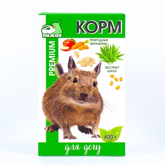 Корм Корм "Пижон Премиум" для дегу, 400 г