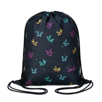 Мешок для обуви 435 х 360 мм, Stavia (плотность 600D с водоотталкивающей ПУ-пропиткой) "Неон"