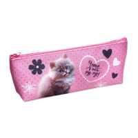 Пенал мягкий, 1 отделение, 80 х 190(225) х 40 мм, объёмный, ПМО 32-20 "Мур-мур" Пенал мягкий, 1 отделение, 80 х 190(225) х 40 мм, объёмный, ПМО 32-20 "Мур-мур"