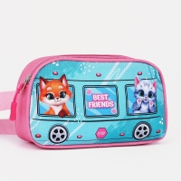 Сумка поясная детская для девочки «Лучшие друзья» 20х11х4см Сумка поясная детская для девочки «Лучшие друзья» 20х11х4см