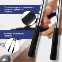 Заклепочник ТУНДРА, 430 мм, усиленный, заклепки 3.2 - 4 - 4.8 мм Заклепочник ТУНДРА, 430 мм, усиленный, заклепки 3.2 - 4 - 4.8 мм