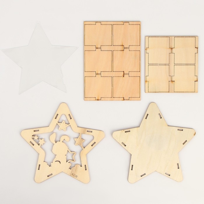 Новогодняя роспись по дереву «Новый год! Зайка» со светящимся песком Новогодняя роспись по дереву «Новый год! Зайка» со светящимся песком