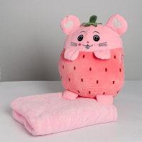 Мягкая игрушка &laquo;Мышка&raquo; с пледом