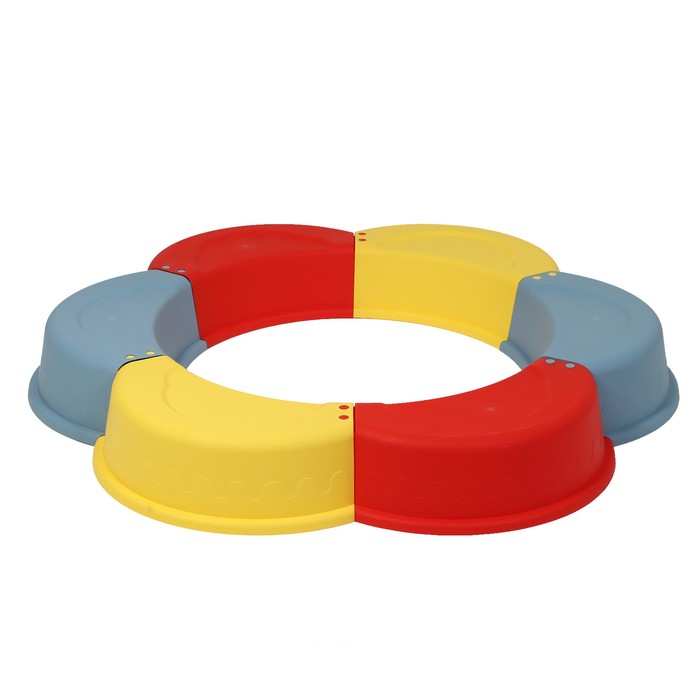 Песочница детская пластиковая, без крышки, 147 × 147 × 18 см, МИКС, «Ромашка» Песочница детская пластиковая, без крышки, 147 × 147 × 18 см, МИКС, «Ромашка»