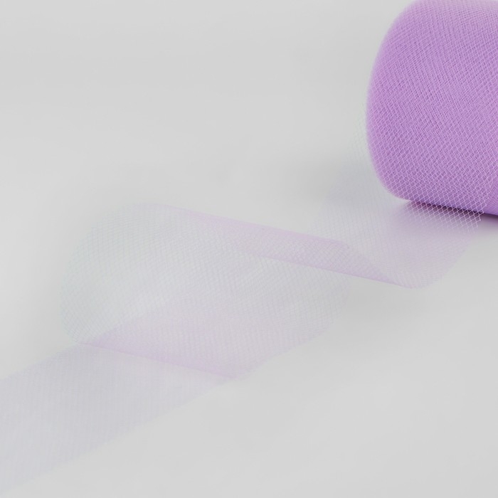 Фатин, 5 см, 11 &plusmn; 1 г/кв.м, 23 &plusmn; 1 м, цвет сиреневый №14