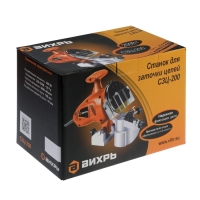 Станок для заточки цепи "Вихрь" СЗЦ-200, 200 Вт, 100х10 мм, 6000 об/мин