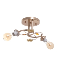 Люстра "Айон" бп 2х40Вт Е27 Золото МОДЕЛЬ: 2612380 Люстра "Айон" бп 2х40Вт Е27 Золото МОДЕЛЬ: 2612380