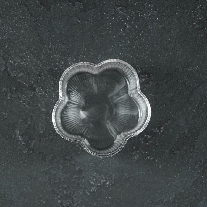 Стакан &laquo;Флер&raquo;, 260 мл, 7&times;8 см, стекло, прозрачный