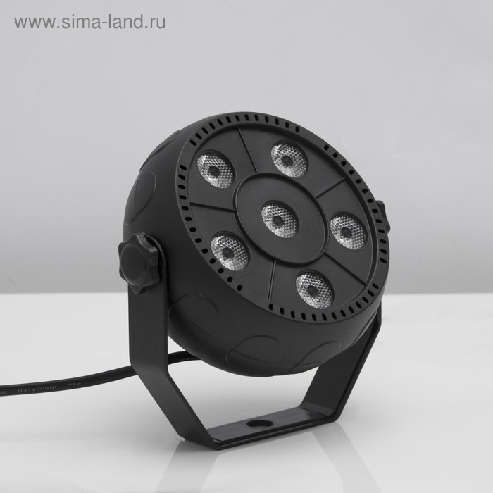 Прожектор PAR для сцены 6 &times; 1.5 Вт, свечение RGB, 220 В
