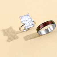 Кольцо настроение &laquo;Кусь&raquo;, набор 2 шт