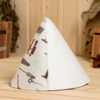 Шапка для бани "Военная" принт Шапка для бани "Военная" принт