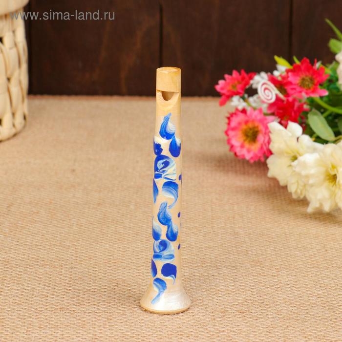 Свистулька-дудочка &laquo;Расписная&raquo;, 12 см, микс