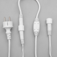 Гирлянда «Бахрома» 3 × 0.6 м, IP44, УМС, белая нить, 160 SMD-LED, свечение синее, 220 В Гирлянда «Бахрома» 3 × 0.6 м, IP44, УМС, белая нить, 160 SMD-LED, свечение синее, 220 В