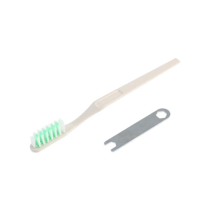 Краскораспылитель пневматический ТУНДРА, до 4 бар, сопло 0.8 мм, верхний бачок 0.1 л