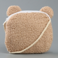 Мягкая сумка «Тигрёнок». цвет бежевый Мягкая сумка «Тигрёнок». цвет бежевый