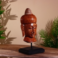 Сувенир "Голова Будды" албезия 45 см Сувенир "Голова Будды" албезия 45 см