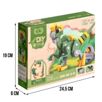 Конструктор &laquo;Овираптор&raquo;, мягкий, материал EVA, 57 деталей