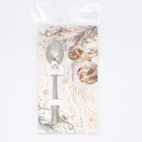 Ложка сувенирная на открытке &laquo;Новогодняя коллекция: Чудес в новом году&raquo;, 3 х 14 см