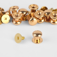 Кобурный винт d = 7,9/8,5 × 8,5 мм, 10 шт, цвет золотой Кобурный винт d = 7,9/8,5 × 8,5 мм, 10 шт, цвет золотой