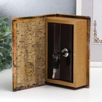 Шкатулка книга - сейф &laquo;Парижские тайны&raquo;, искусственная кожа, 17&times;11&times;5 см