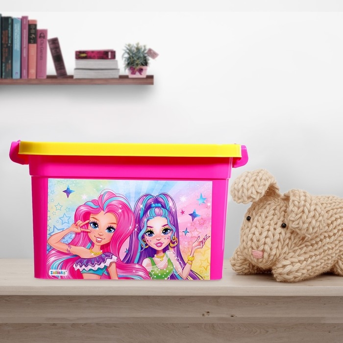 Ящик для хранения игрушек &laquo;Модницы&raquo;, 6,5 л
