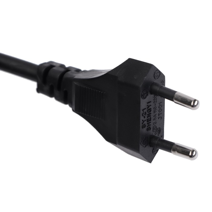 Выпрямитель Luazon LW-38, 60 Вт, керамико-турмалиновое покрытие, до 220&deg;C, чёрный