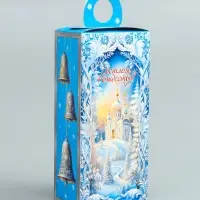 Подарочная новогодняя коробка &laquo;Рождественский звон&raquo; , сюрприз 11&times;6&times;21 см