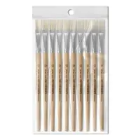 Кисть щетина № 12, плоская