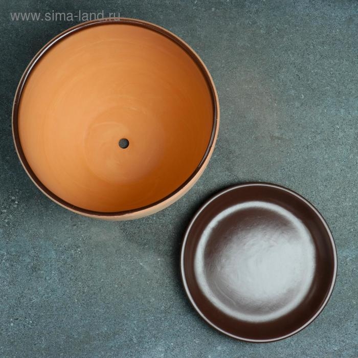 Горшок цветочный Восток 4л с подставкой Горшок цветочный Восток 4л с подставкой