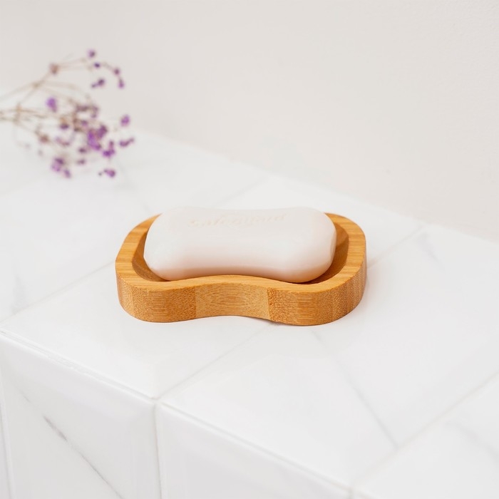 Мыльница, 1.8&times;11.5&times;8 см, бамбук