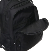 Рюкзак молодёжный, школьный, 44&times;34&times;13 см, эргономичная спинка, Stavia &laquo;Спутник&raquo; чёрный