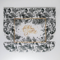 Коробка подарочная новогодняя складная &laquo;Тепла и уюта&raquo;, 30,7 х 22 х 9,5 см, Новый год