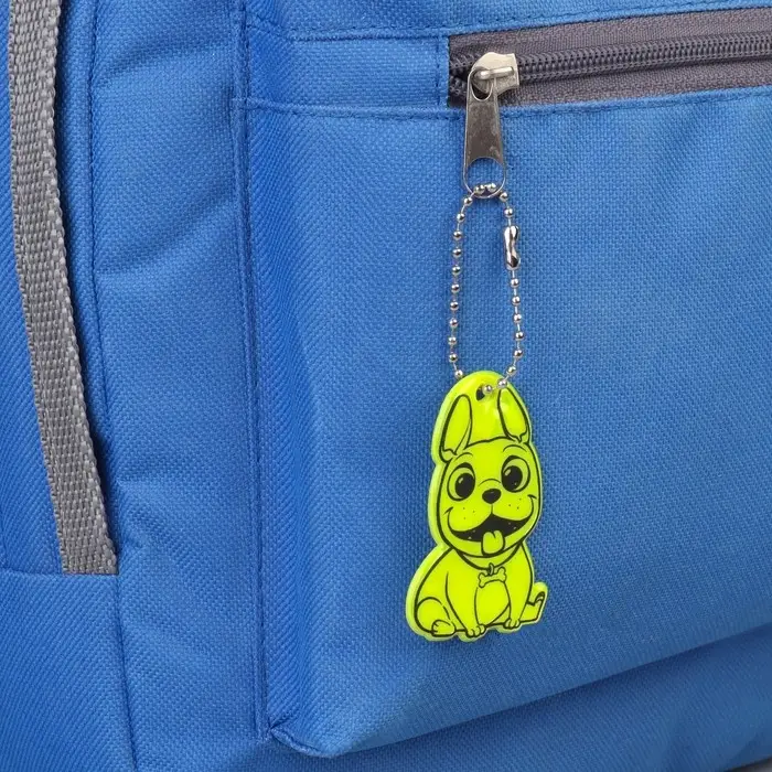 Светоотражающий элемент &laquo;Бульдог&raquo;, двусторонний, 3.6&times;5.7 см, МИКС