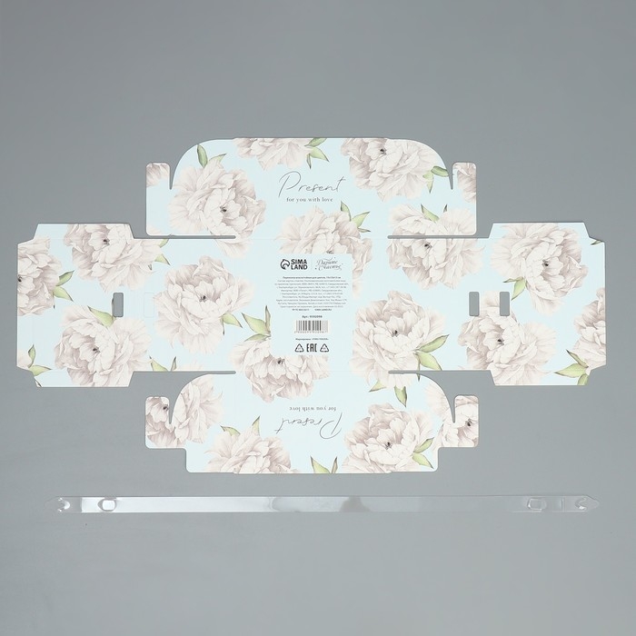 Переноска влагостойкая для цветов «Цветы», 15 х 10 х 13 см Переноска влагостойкая для цветов «Цветы», 15 х 10 х 13 см