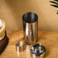 Шейкер "Серебро" нержавеющая сталь 7х7х23 см